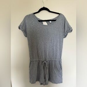 Time and Tru grey comfy romper size small